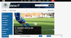 Desktop Screenshot of dalafotboll.nu
